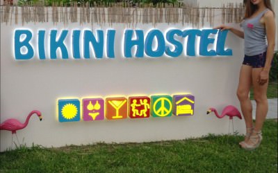 Bikini Hostel entrance